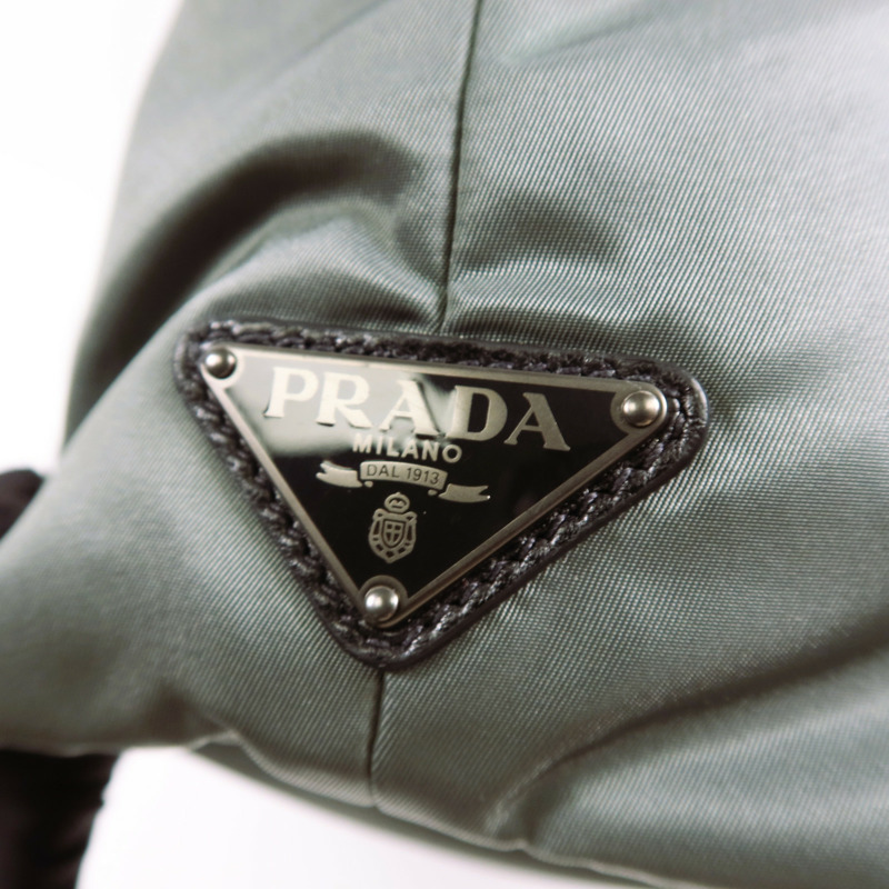 PRADA 尼龍2 Way Shoulder Bag銀扣手挽肩背兩用袋-12