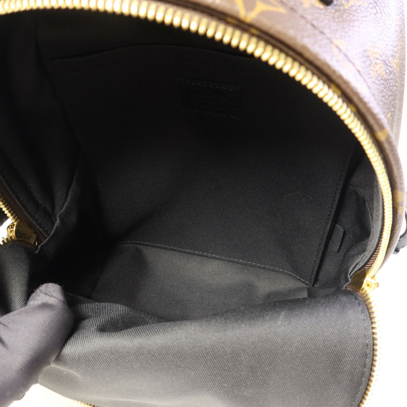 LOUIS VUITTON Monogram Palm Springs PM金扣背包-5