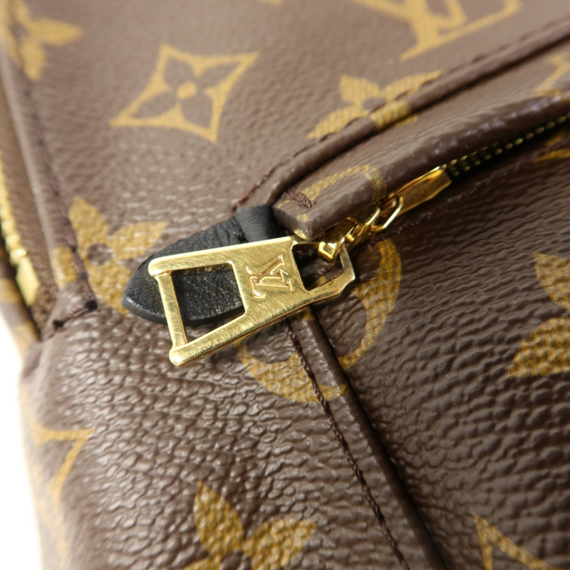 LOUIS VUITTON Monogram Palm Springs PM金扣背包-9
