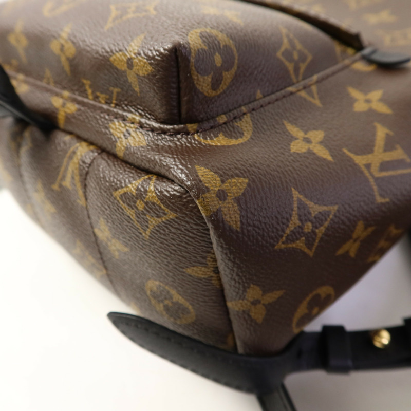 LOUIS VUITTON Monogram Palm Springs PM金扣背包-10