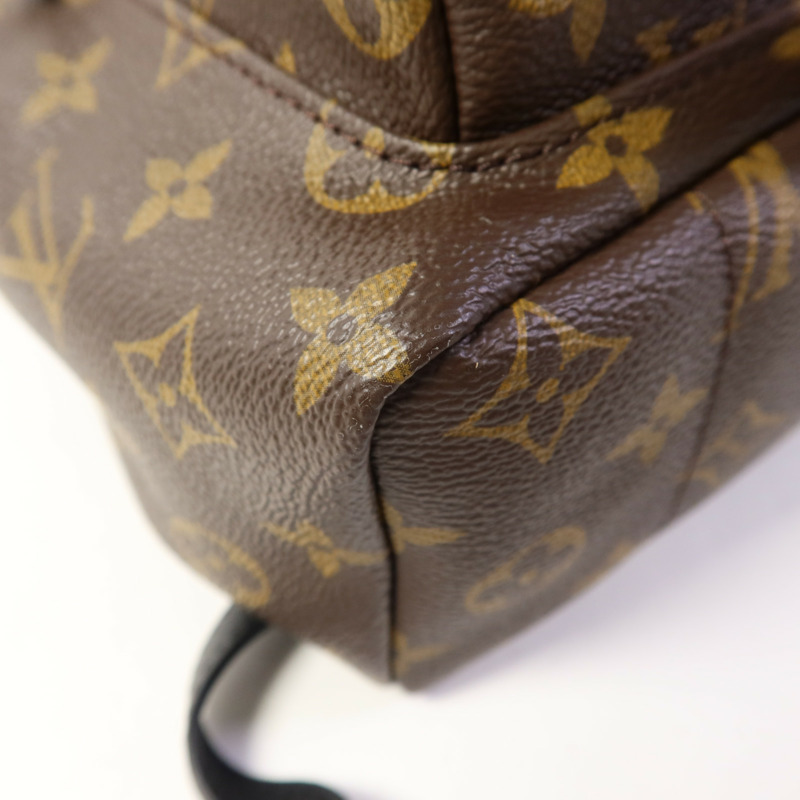 LOUIS VUITTON Monogram Palm Springs PM金扣背包-11