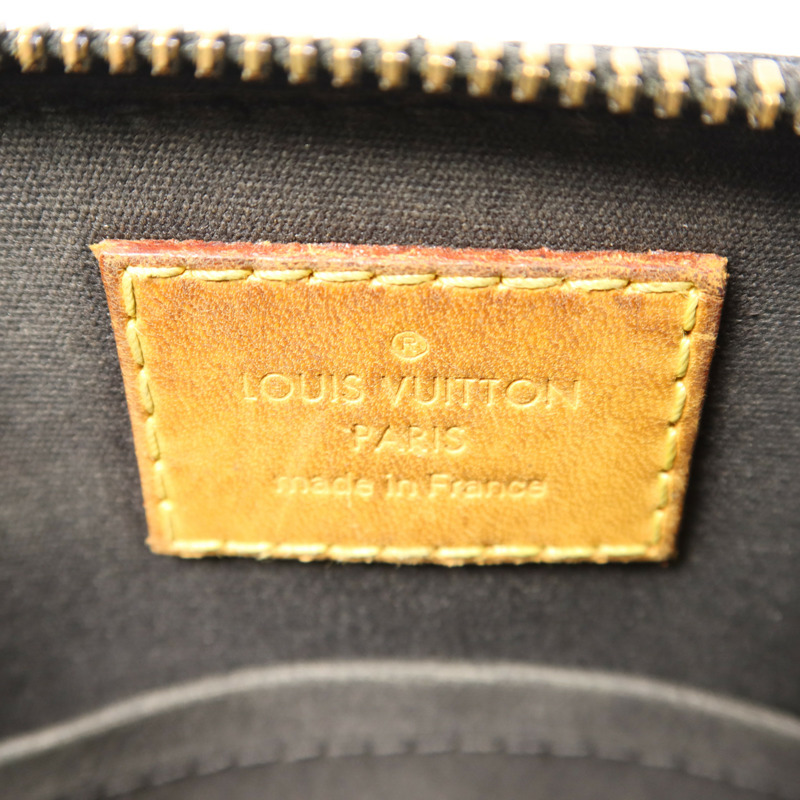 LOUIS VUITTON Vernis Alma BB銀扣手挽肩背兩用袋-6