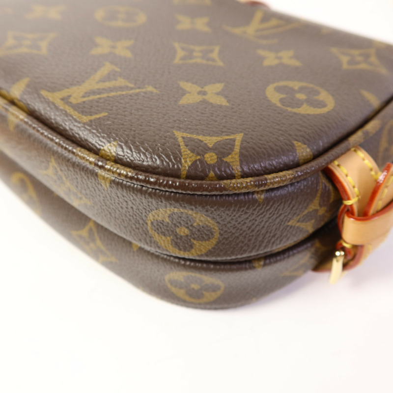 LOUIS VUITTON Monogram Saumur BB金扣手挽肩背兩用袋-14
