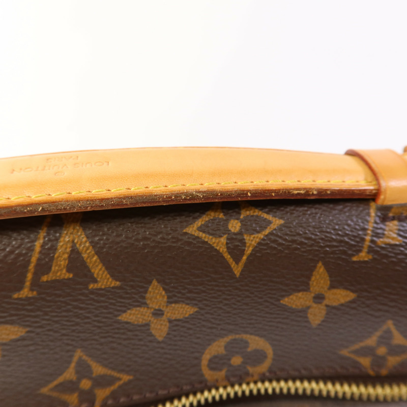 LOUIS VUITTON Monogram Patches Pochette Metis金扣手挽肩背兩用袋棕色-17