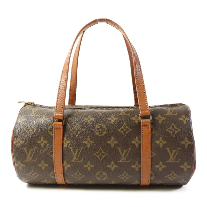 LOUIS VUITTON Monogram Papillon 30金扣手挽袋-0