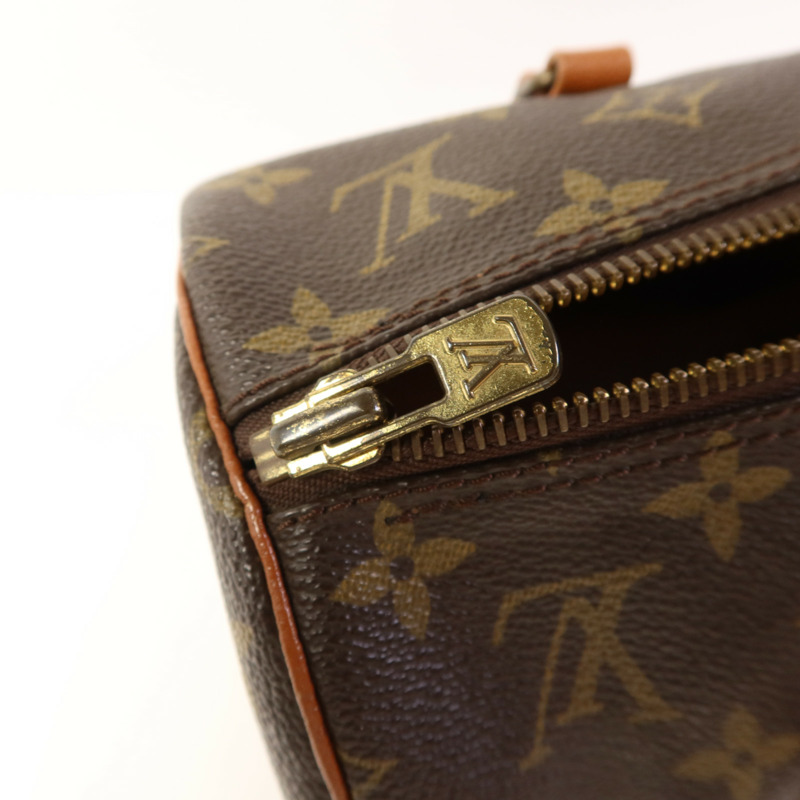 LOUIS VUITTON Monogram Papillon 30金扣手挽袋-8