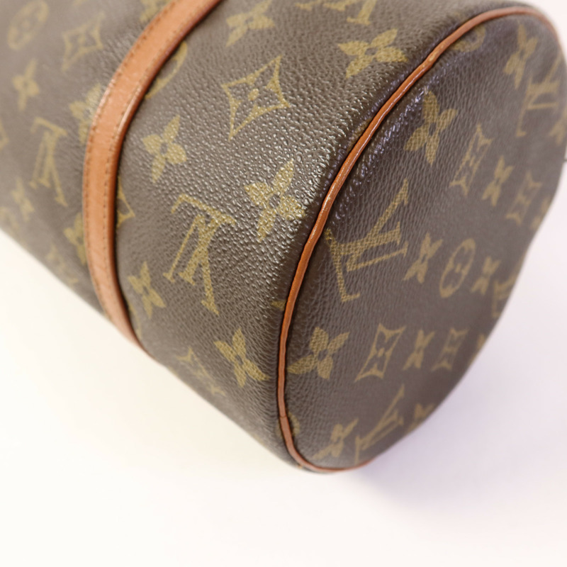 LOUIS VUITTON Monogram Papillon 30金扣手挽袋-11