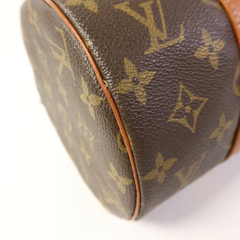 LOUIS VUITTON Monogram Papillon 30金扣手挽袋-14