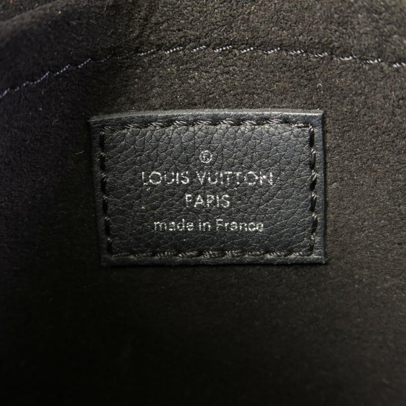 LOUIS VUITTON 牛皮皮革Mylockme銀扣鏈帶肩背袋-7