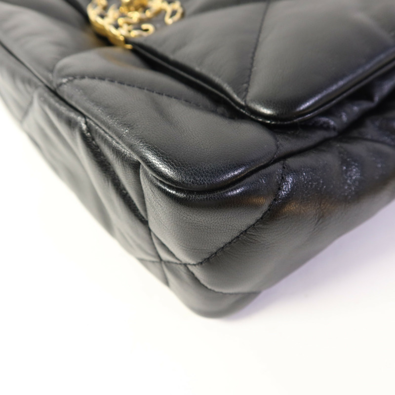 CHANEL 羊皮皮革C19 Small手挽肩背兩用袋-12