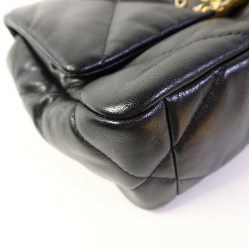 CHANEL 羊皮皮革C19 Small手挽肩背兩用袋-13