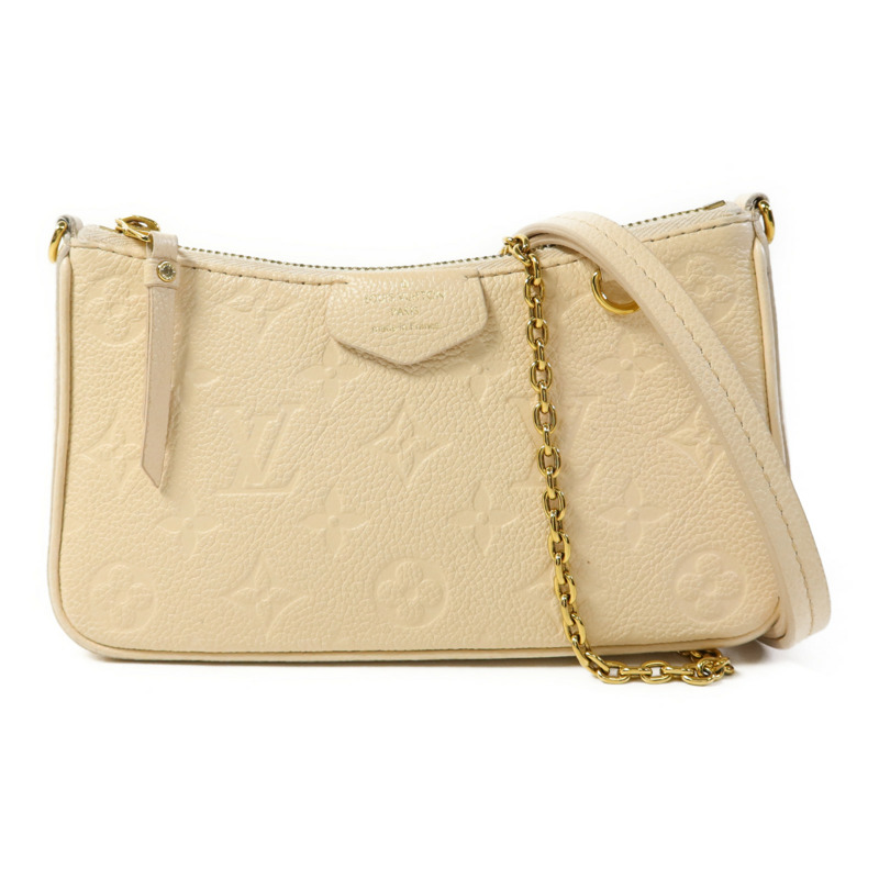 LOUIS VUITTON Monogram Empreinte Easy Pouch On Strap金扣手挽肩背兩用袋-0