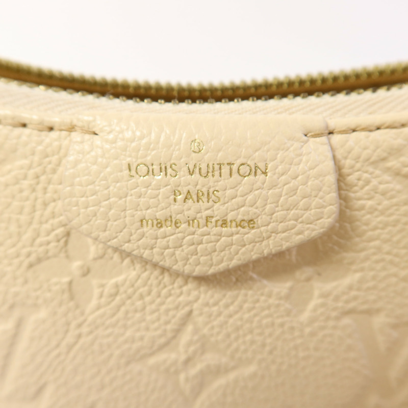 LOUIS VUITTON Monogram Empreinte Easy Pouch On Strap金扣手挽肩背兩用袋-6