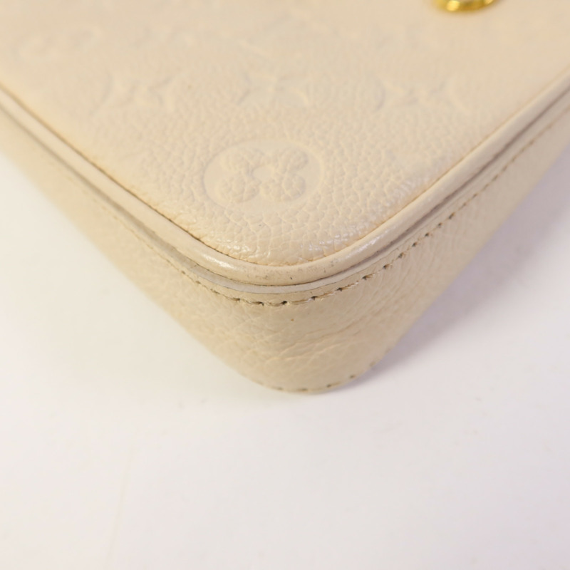 LOUIS VUITTON Monogram Empreinte Easy Pouch On Strap金扣手挽肩背兩用袋-9