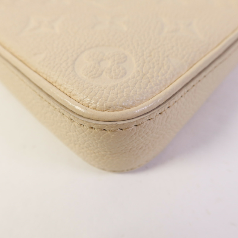 LOUIS VUITTON Monogram Empreinte Easy Pouch On Strap金扣手挽肩背兩用袋-11