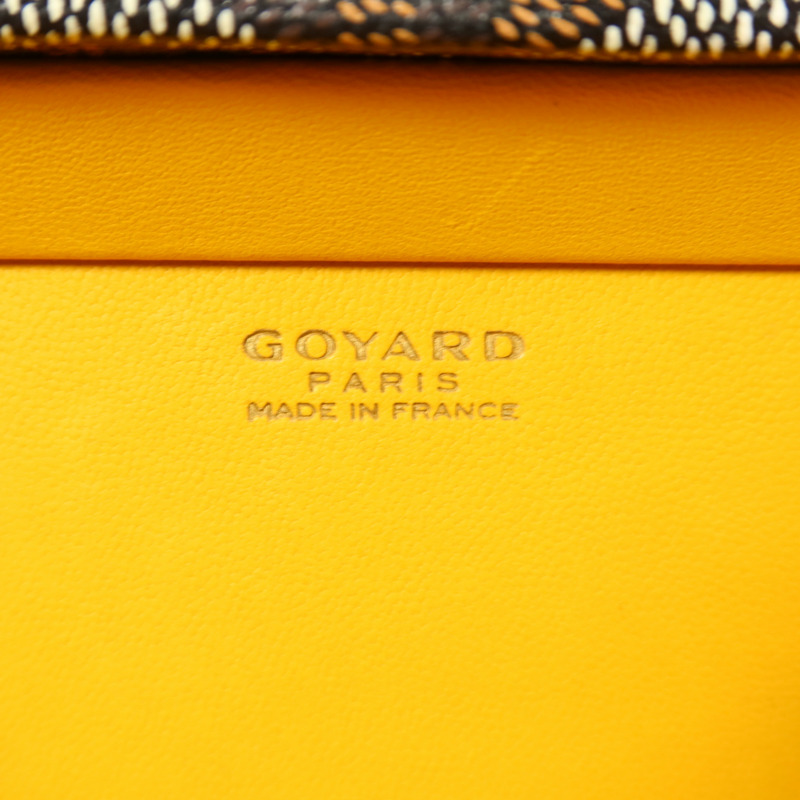 GOYARD 塗層帆布Minaudiere Trunk金扣肩背袋-6