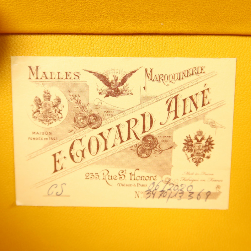 GOYARD 塗層帆布Minaudiere Trunk金扣肩背袋-7