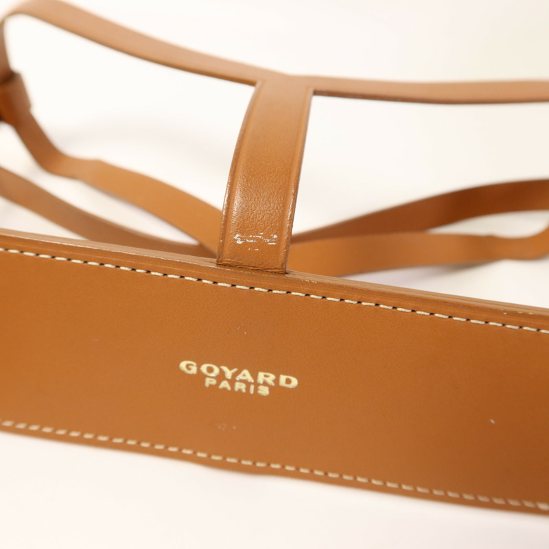 GOYARD 塗層帆布Minaudiere Trunk金扣肩背袋-18