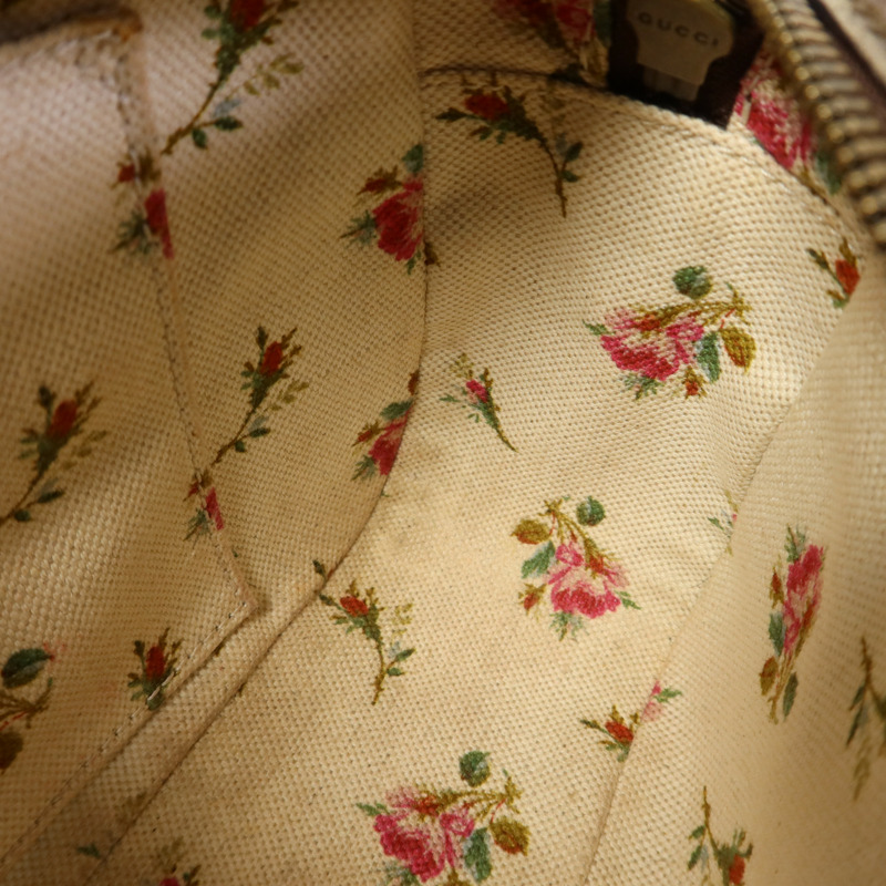 GUCCI 塗層帆布GG Supreme Messenger金扣肩背袋-18