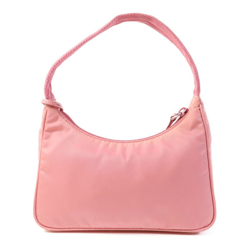 PRADA 尼龍Re-Edition 2000銀扣手挽袋-1