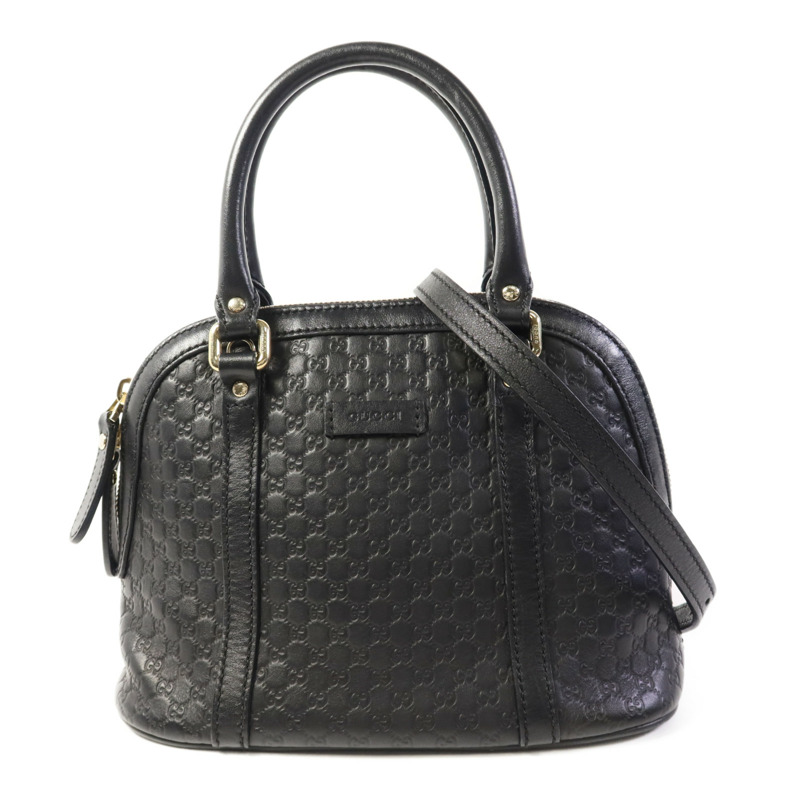 GUCCI 牛皮皮革GG Guccissima Dome Tote金扣手挽肩背兩用袋-0