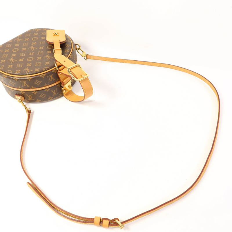 LOUIS VUITTON Monogram Petite Boite Chapeau金扣手挽肩背兩用袋-4