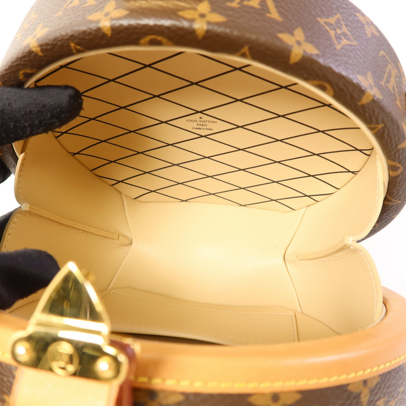 LOUIS VUITTON Monogram Petite Boite Chapeau金扣手挽肩背兩用袋-5