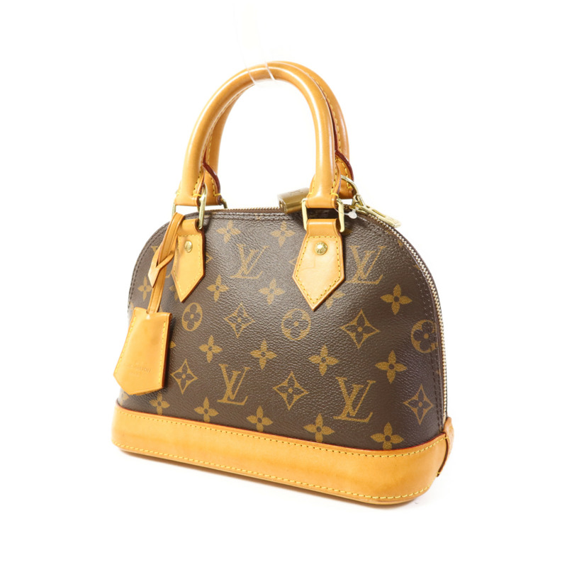 LOUIS VUITTON Monogram Alma BB金扣手挽肩背兩用袋-2