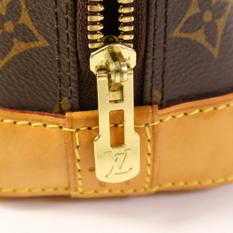 LOUIS VUITTON Monogram Alma BB金扣手挽肩背兩用袋-8