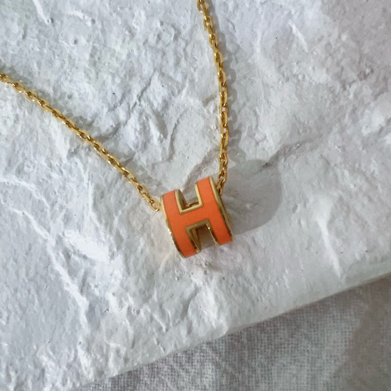 ෆ Hermes Mini Pop 綢緞橘🍊-4