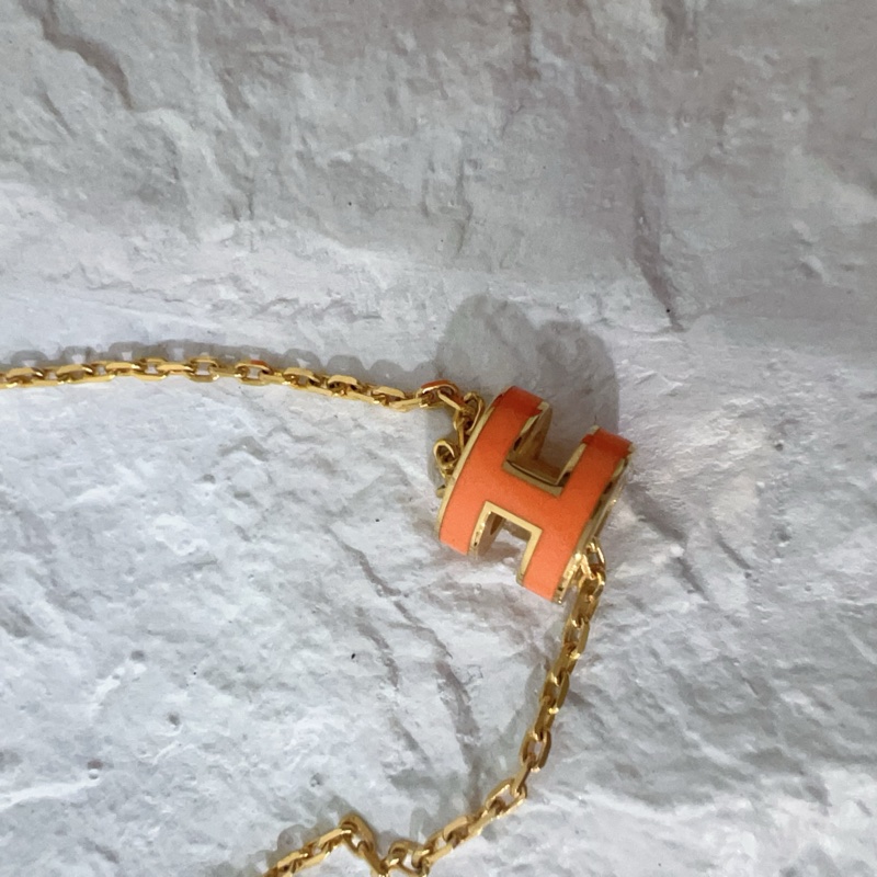ෆ Hermes Mini Pop 綢緞橘🍊-7