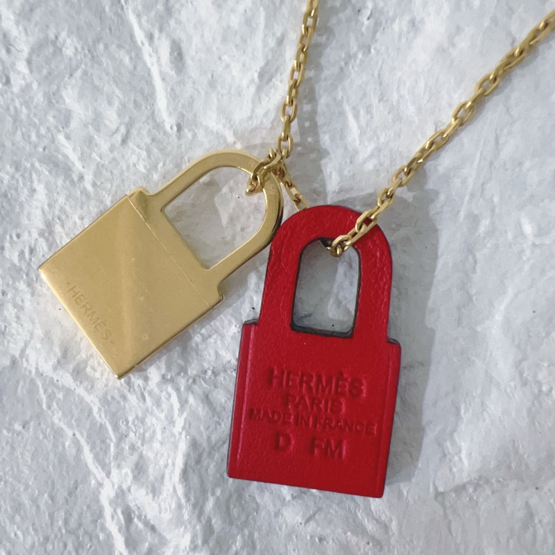 ෆ Hermes O’Kelly 小鎖頭項鍊♥️🈶購證-7