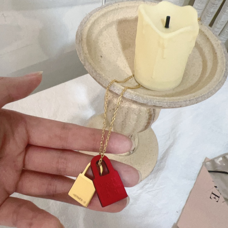 ෆ Hermes O’Kelly 小鎖頭項鍊♥️🈶購證-10
