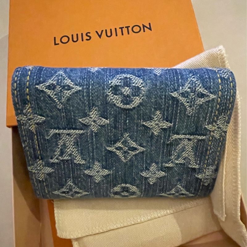 Louis Vuitton 牛仔短夾-1
