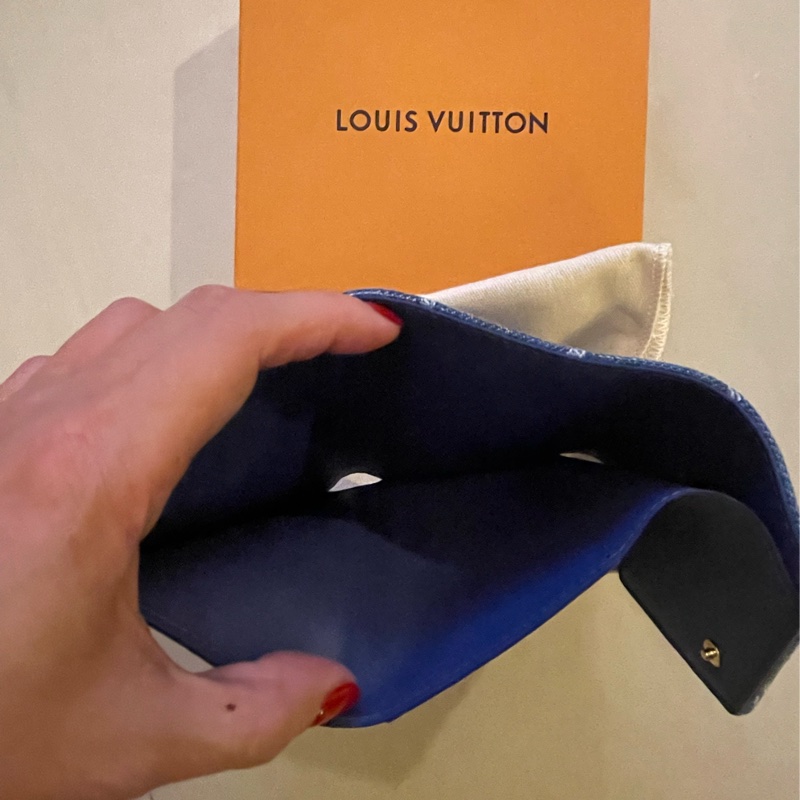 Louis Vuitton 牛仔短夾-3