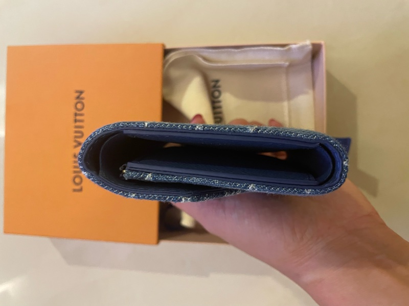 Louis Vuitton 牛仔短夾-6