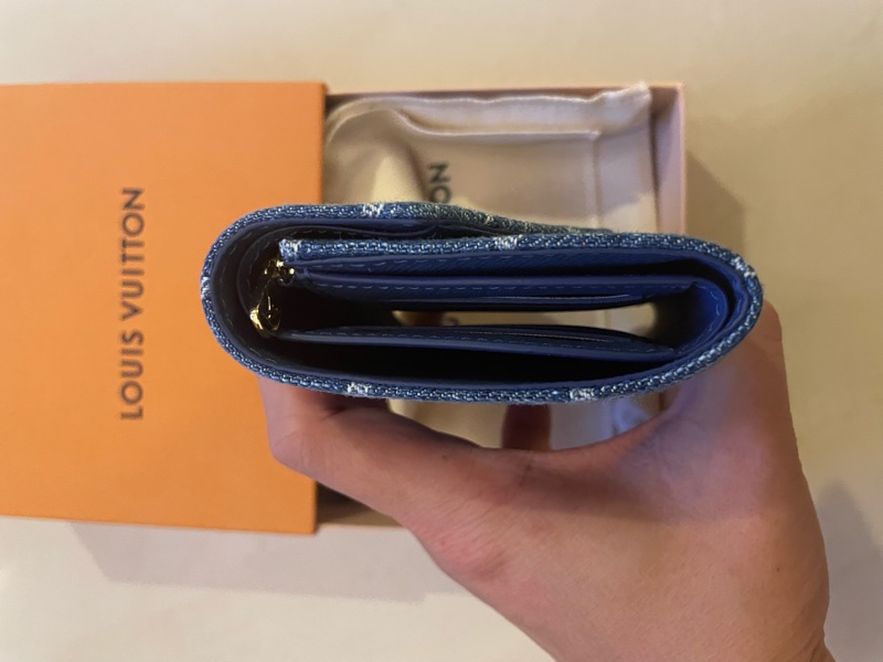 Louis Vuitton 牛仔短夾-8