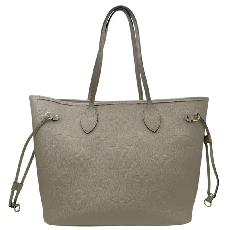 路易威登 Monogram Empreinte Neverfull MM Tourterelle 手提包 M45686 女士-0