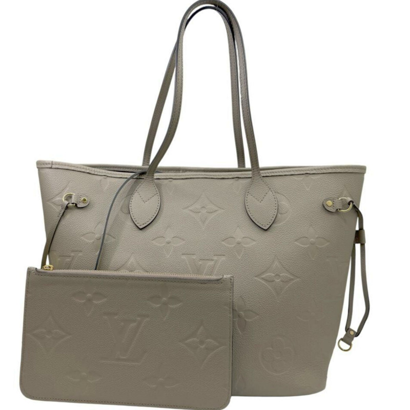 路易威登 Monogram Empreinte Neverfull MM Tourterelle 手提包 M45686 女士-2