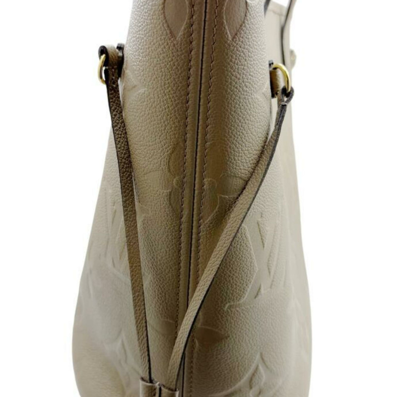 路易威登 Monogram Empreinte Neverfull MM Tourterelle 手提包 M45686 女士-11