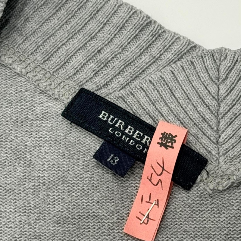 Burberry 倫敦 V領字母上衣-7