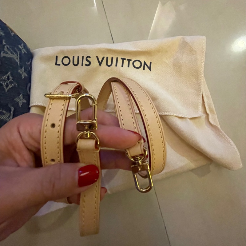 Louis Vuitton 深藍牛仔水桶包-7