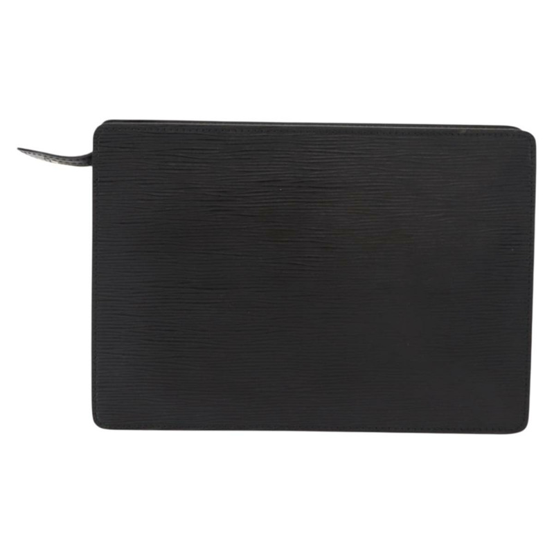 【日本直送】路易威登 Epi Pochette Homme 手拿包黑色 Noir M52522 LV 正品 ep11666-1