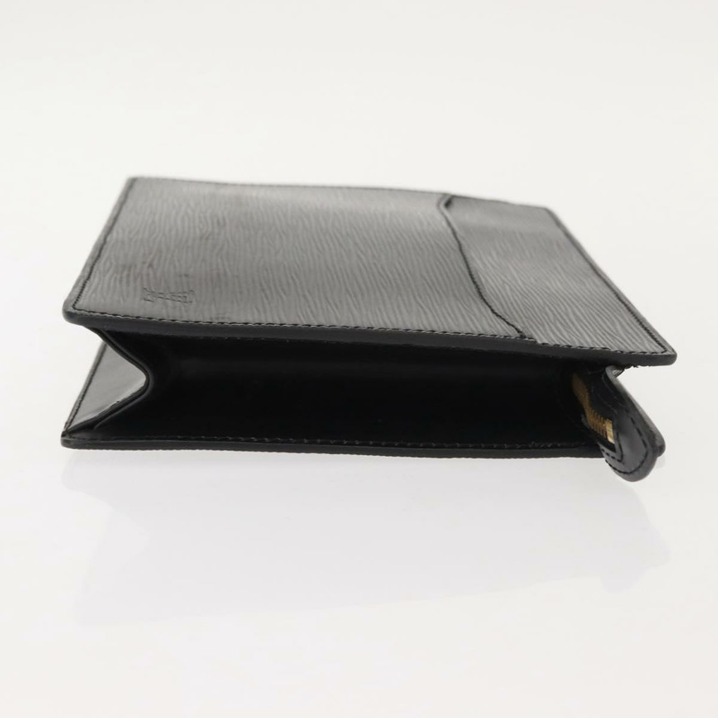 【日本直送】路易威登 Epi Pochette Homme 手拿包黑色 Noir M52522 LV 正品 ep11666-2