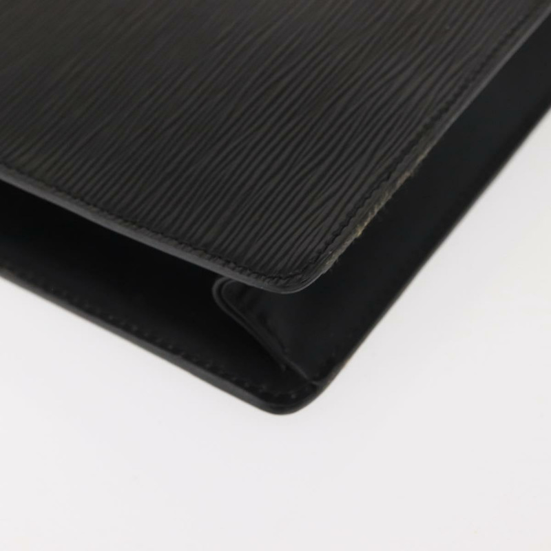 【日本直送】路易威登 Epi Pochette Homme 手拿包黑色 Noir M52522 LV 正品 ep11666-6