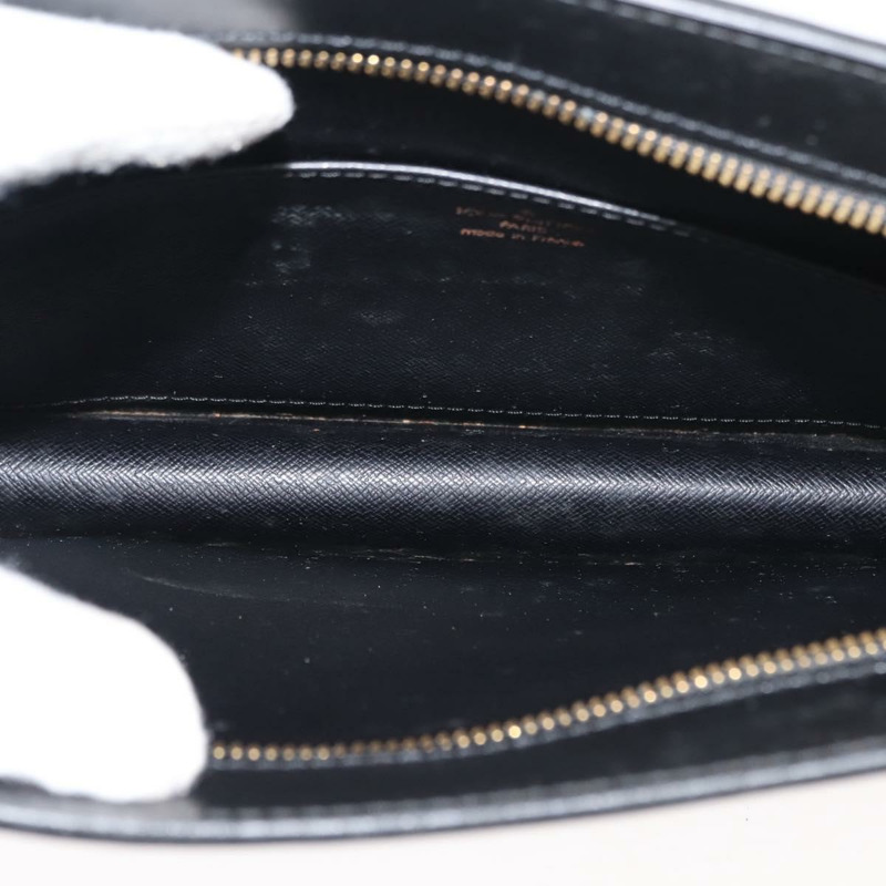 【日本直送】路易威登 Epi Pochette Homme 手拿包黑色 Noir M52522 LV 正品 ep11666-9