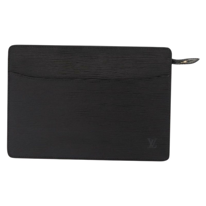 【日本直送】路易威登 Epi Pochette Homme 手拿包黑色 Noir M52522 LV 正品 ep11666-12