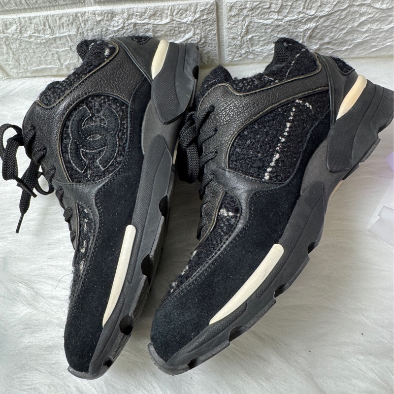 CHANEL 運動鞋 尺寸36碼-11