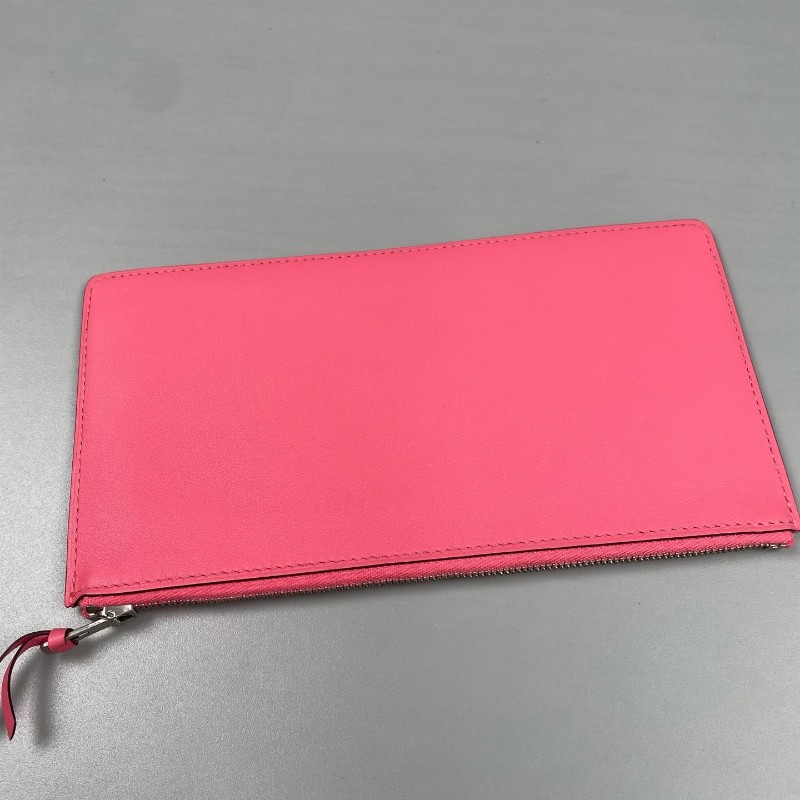 Hermes 唇膏粉色全皮jige二合一手拿包-22