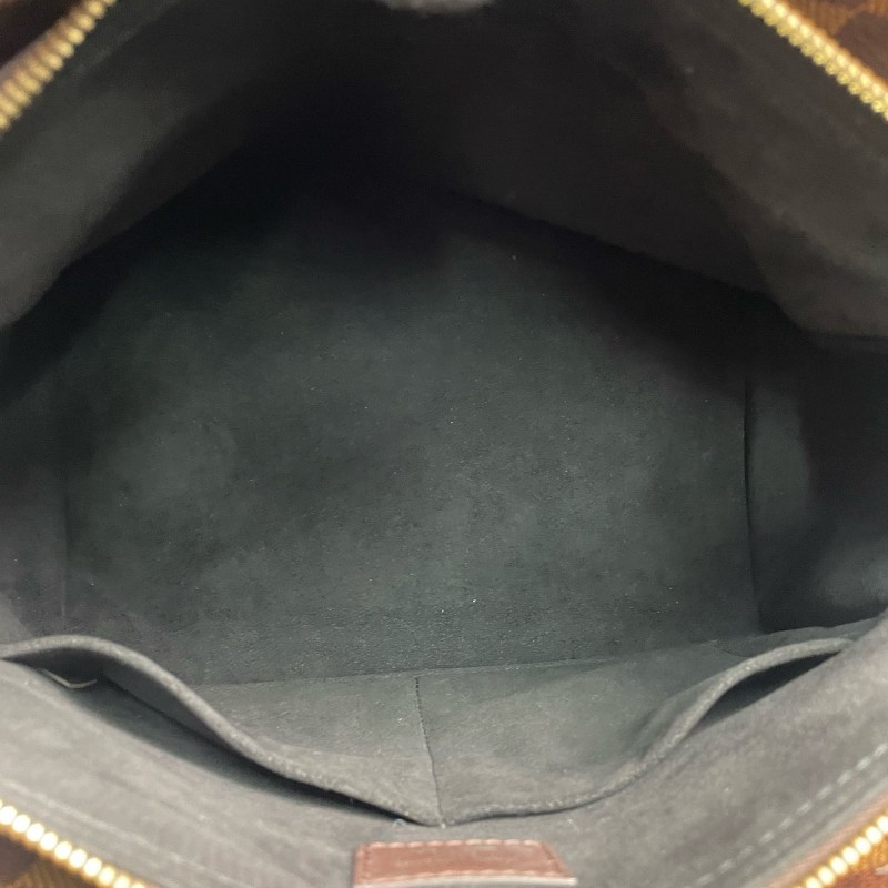 LV路易威登 棕棋盤格拼黑色Normandy-7